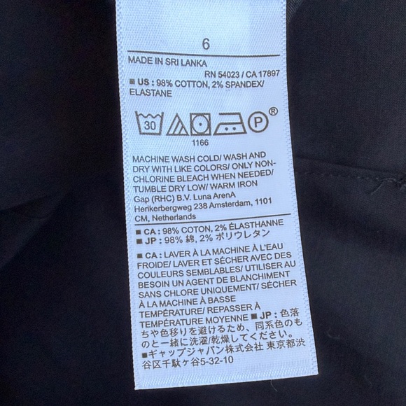 Banana Republic Tailored Fit Button-Down Shirt – Size 6 - Picture 4 of 5